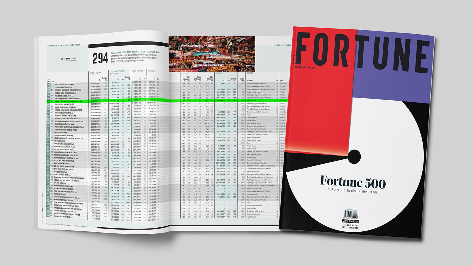 AE Arma-Elektropanç Fortune 500 Türkiye 2020 Listesinde
